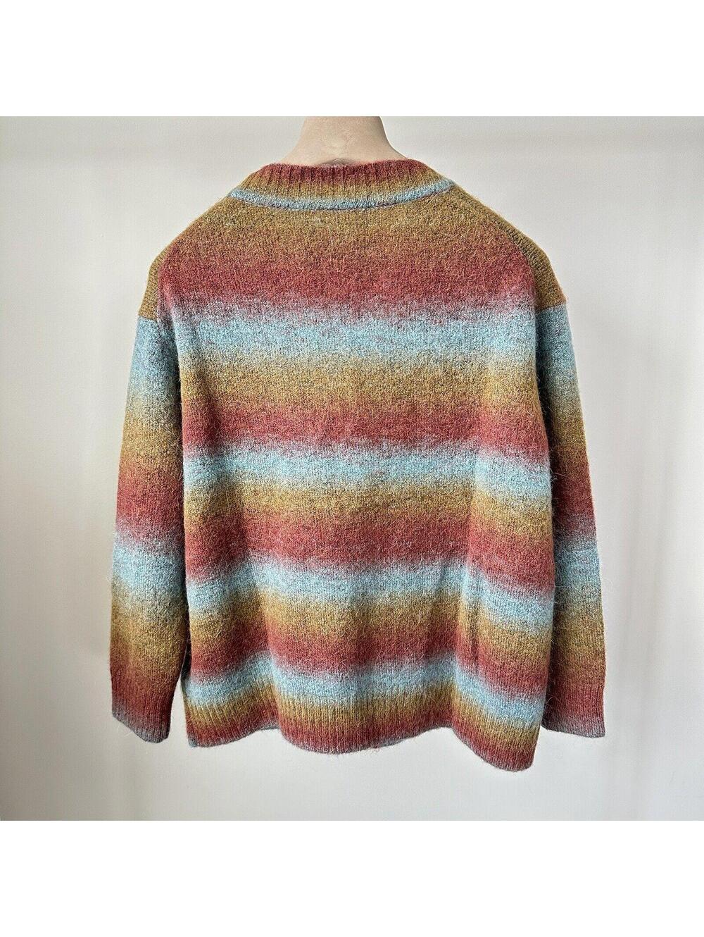 ReDone 90's oversized Cardigan Sweater women S NWOT - Picture 2 of 6